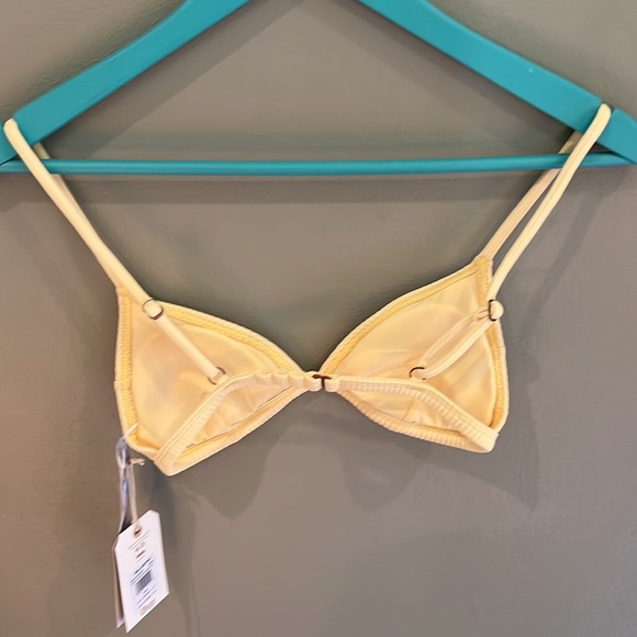 NWT billabong X Wrangler yellow bikini top - Picture 8 of 8